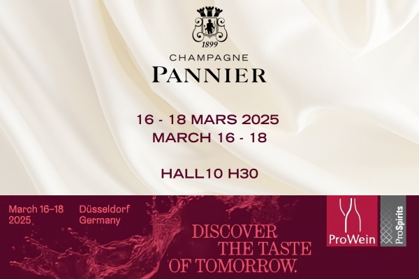 Champagne Pannier in Hall 10 Stand H30 at ProWein
