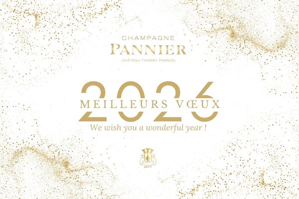 Champagne Pannier vous souhaite une très belle année 2026